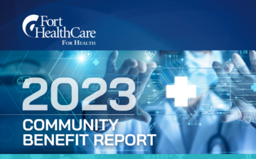 2023 Community Benefits Report Graphic